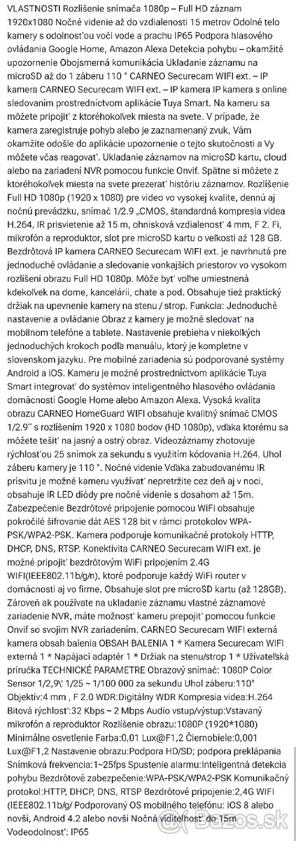 Bezpečnostná kamera - 5