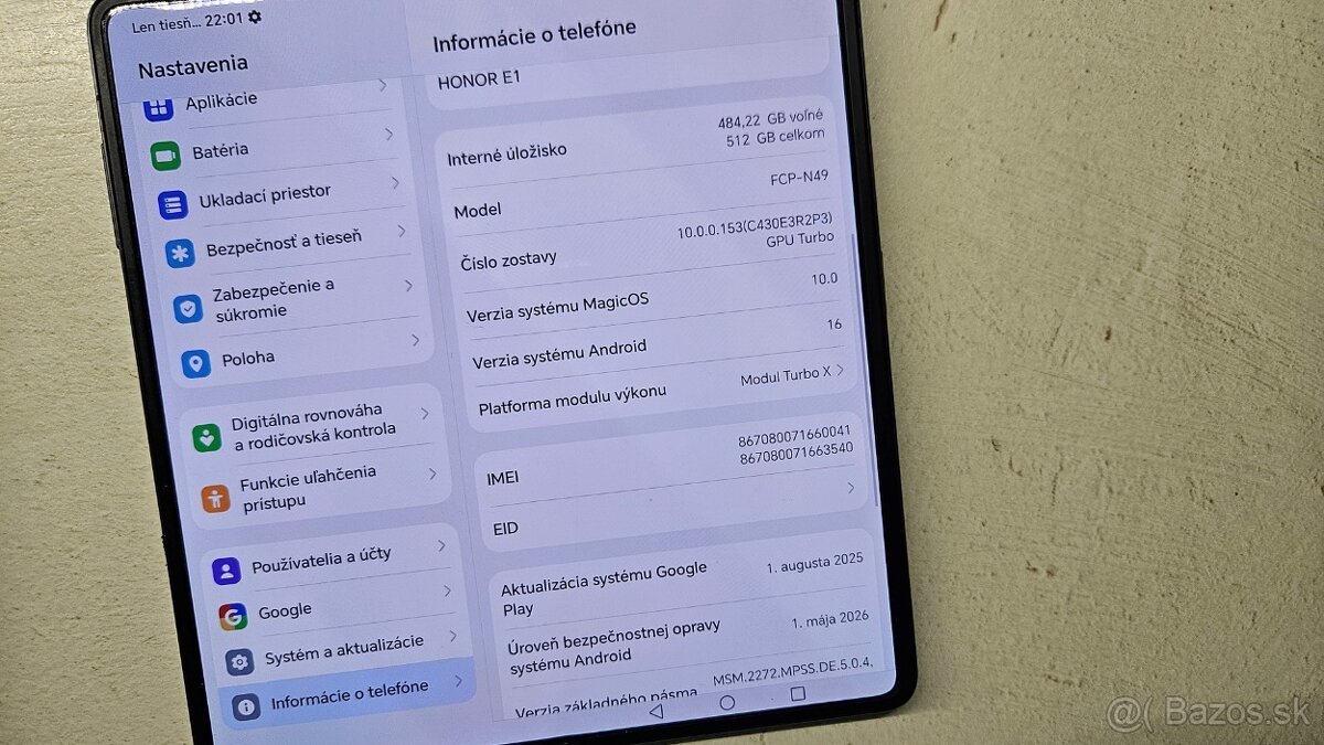 Honor Magic V3 512GB - aj vymením - 5