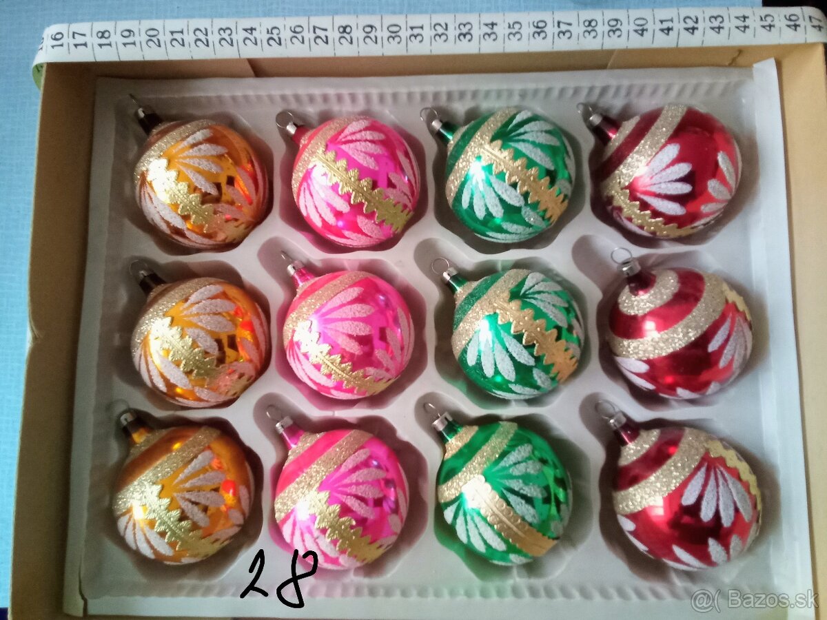 Starodávné vánoční ozdoby - vianočné ozdoby - 5