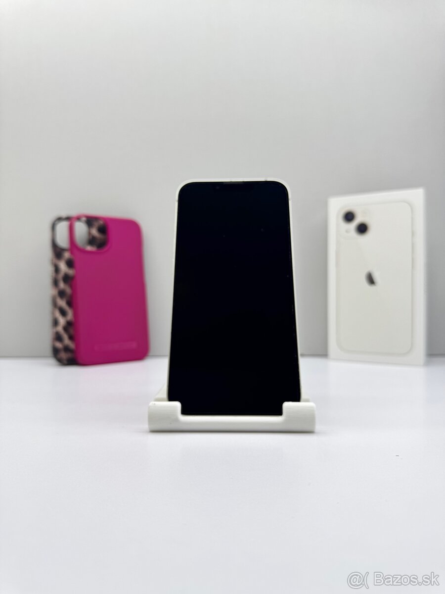 iPhone 13 WHITE 128GB TOP STAV NOVÁ BATÉRIA 100% - 5