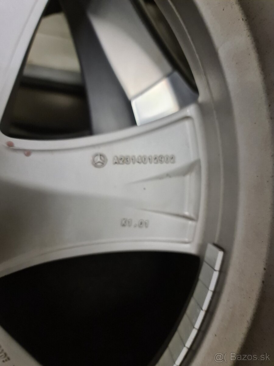 5X112 R18 M.B + ZIMNE PNEU 255/40 R19 - 5