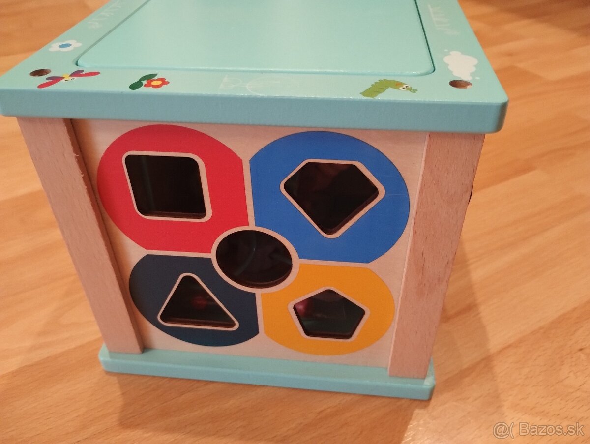 Drevenná multiaktívna kocka - 5
