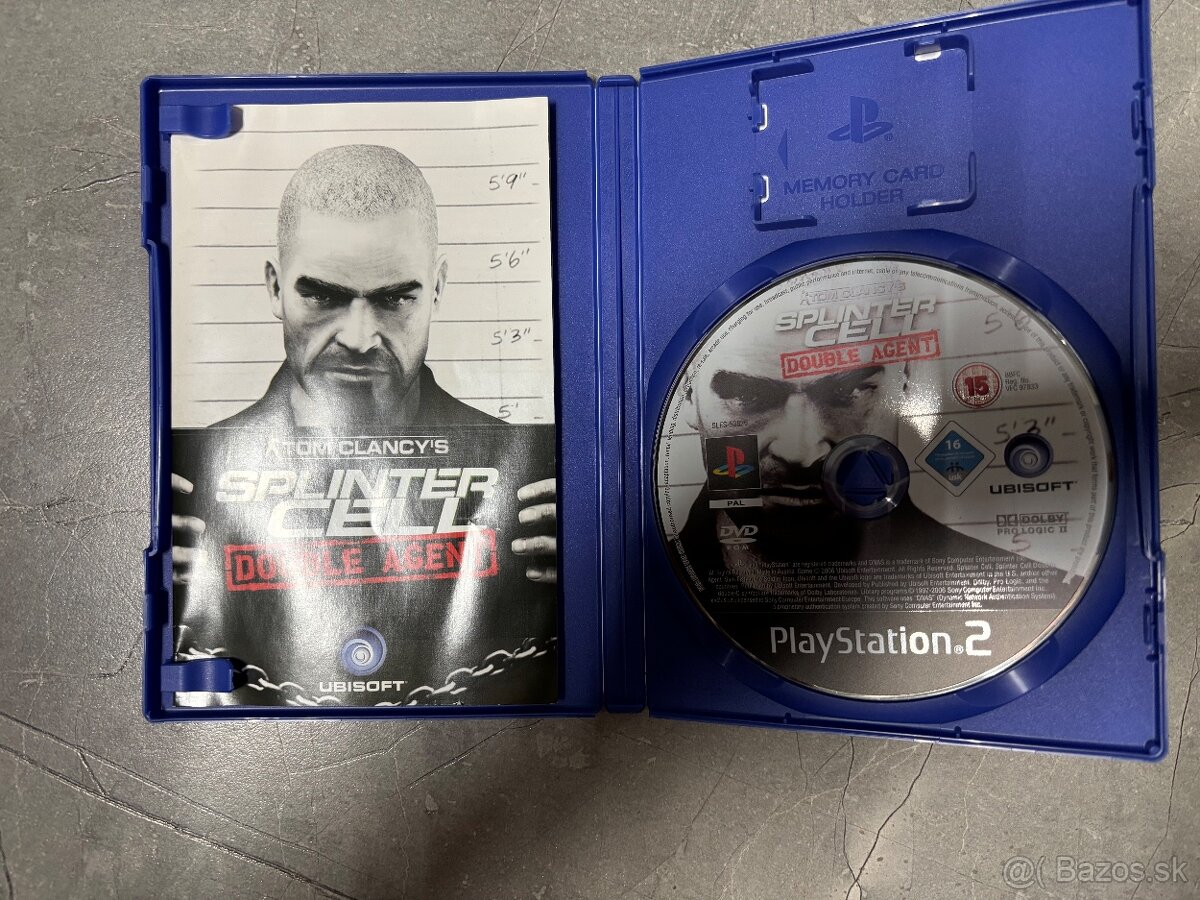Tom Clancy’s Splinter Cell: Double Agent (PS2) – originál, v - 5