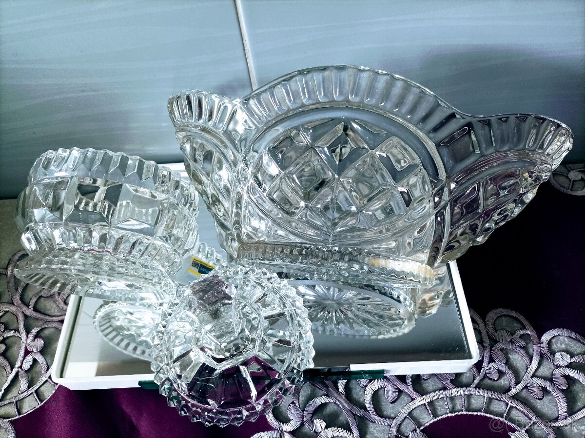 Retro sklenené poháre - 5