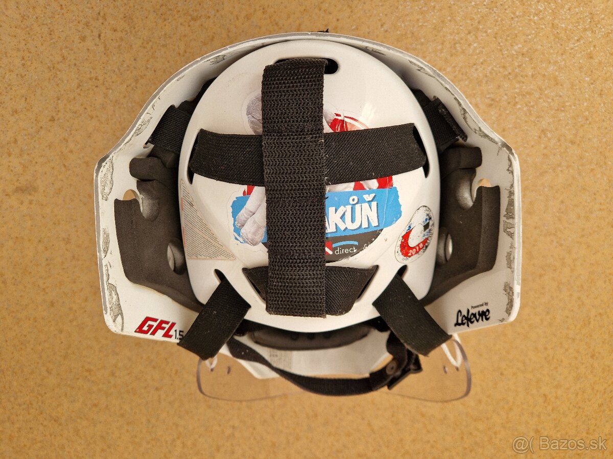 Brankárska maska CCM youth + plexi - 5