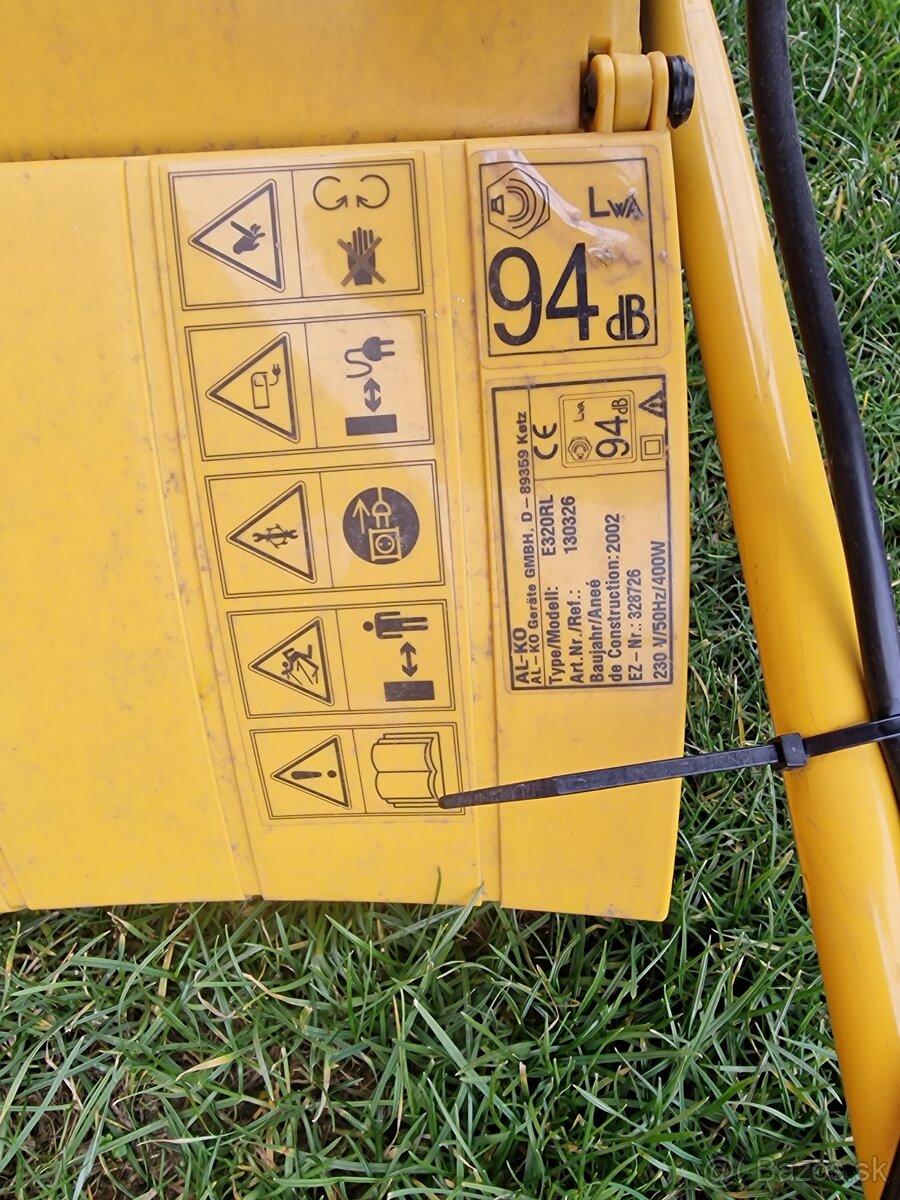 Predám el. Kosačku, vertikulator prerezavač - 5