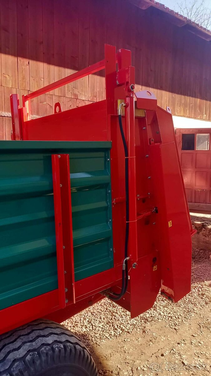 9 T Rozmetadlo maštaľného hnoja Kirchner - 5