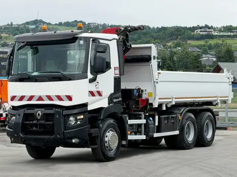 RENAULT C 380, 6x4 sklápač - 5