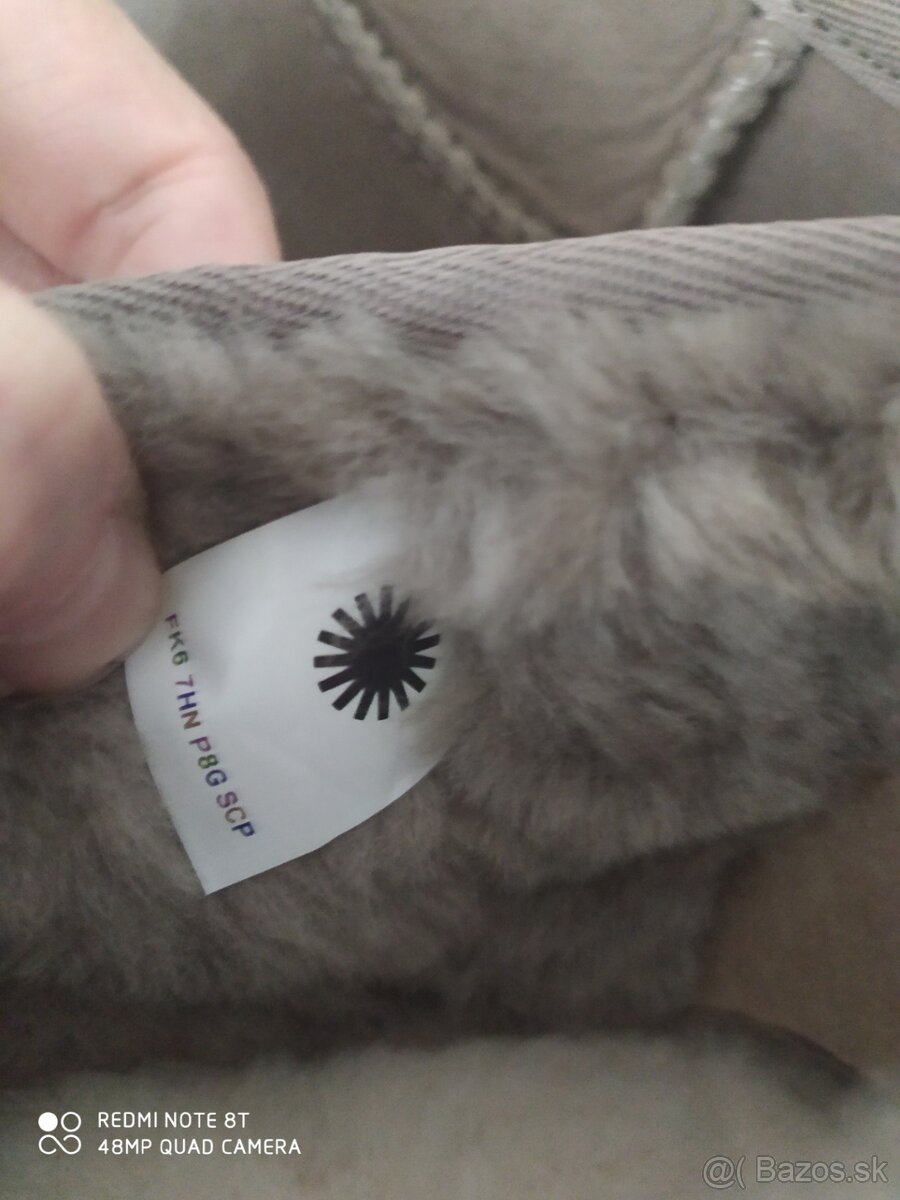 Ugg Classic ultra mini dámske kožené čižmy - 5