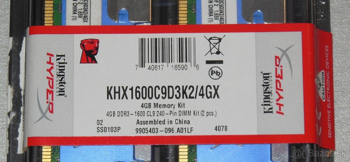 Kingston Hyper X 2x2GB - 5