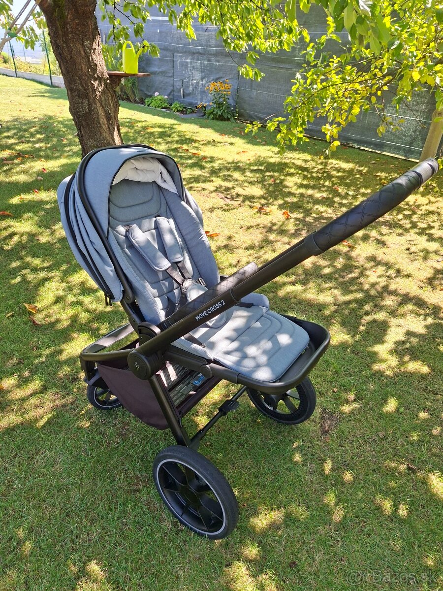 Kočík Zopa Move Cross 2 + vajíčko Kiddy so základňou - 5