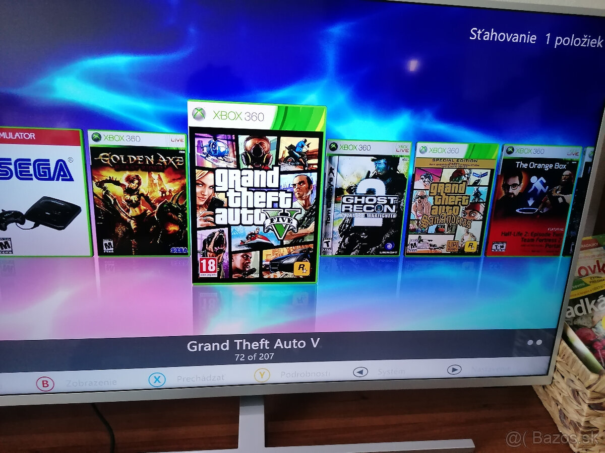 Predam Xbox 360S RGH3 1TB Hdd 200hier Kinect - 5