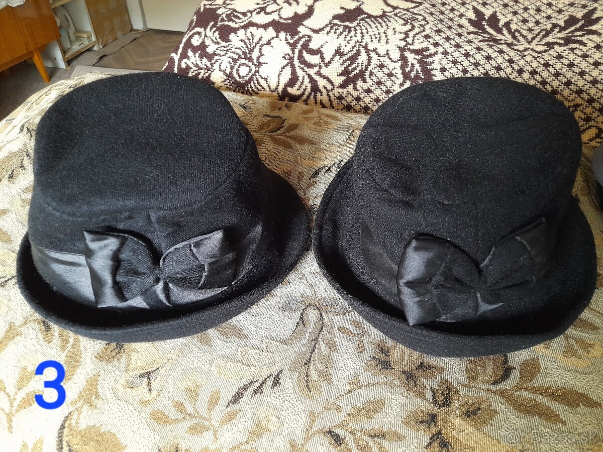 Dámske retro klobúky a šály - 5