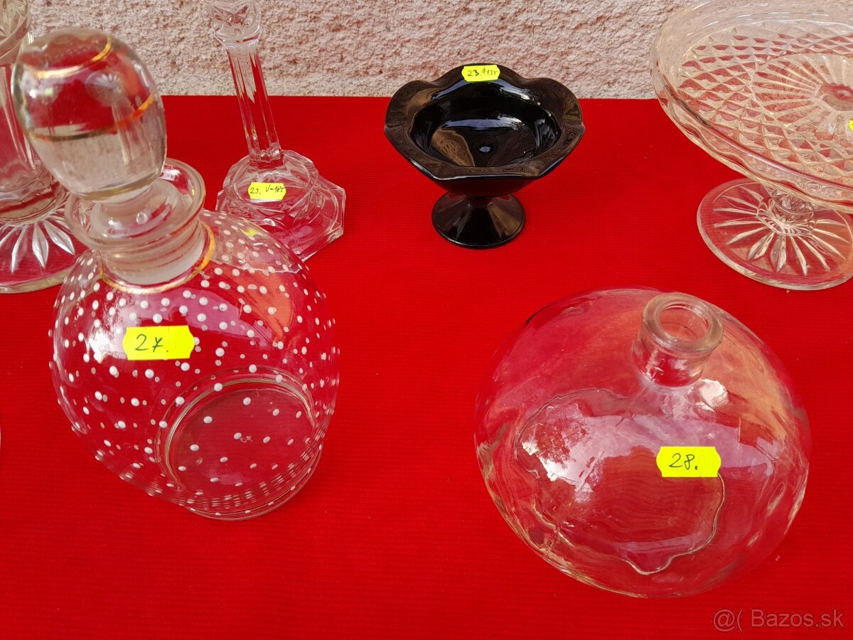 Staré historické sklo 2. - 5