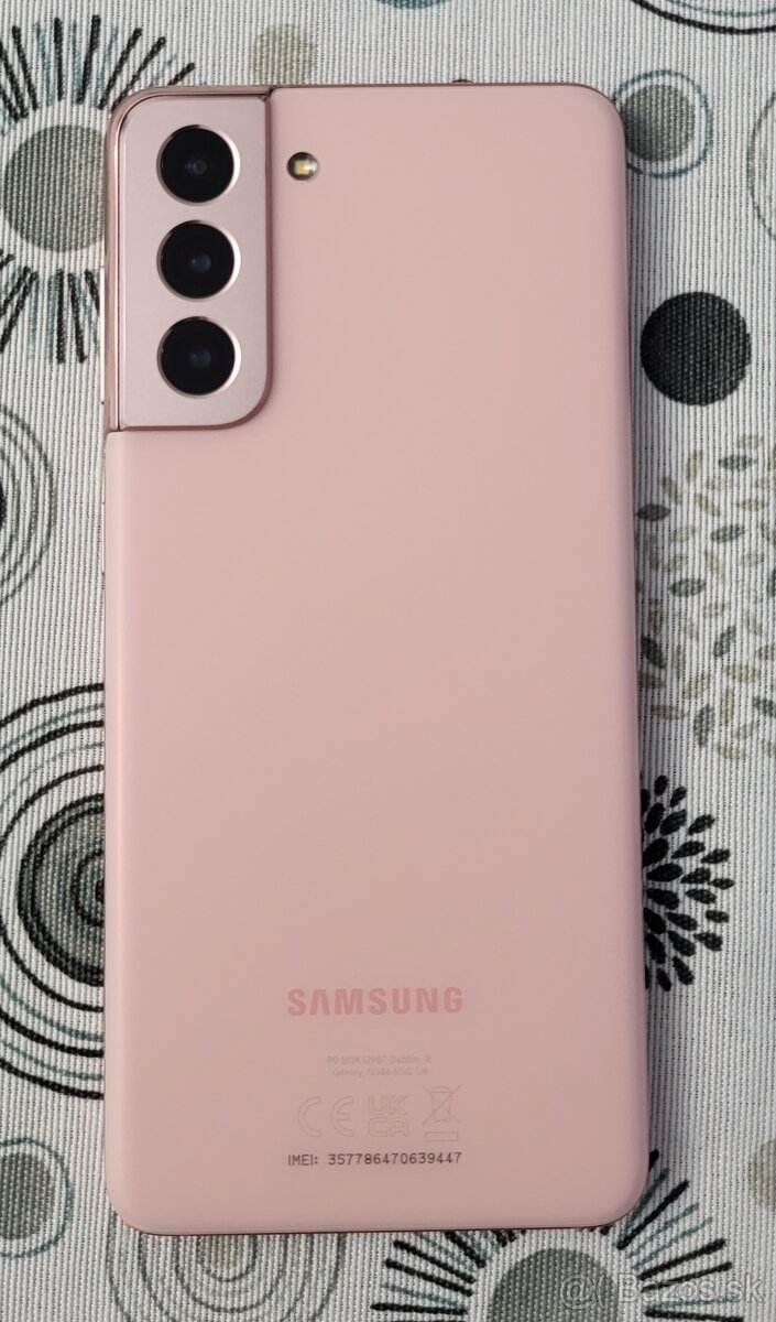 Samsung Galaxy S21 5G 128GB Dual Sim Phantom Pink - 5