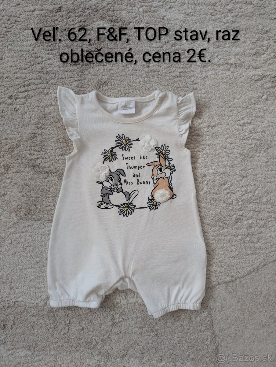 Oblečenie dievčatko veľ. 62 - 5