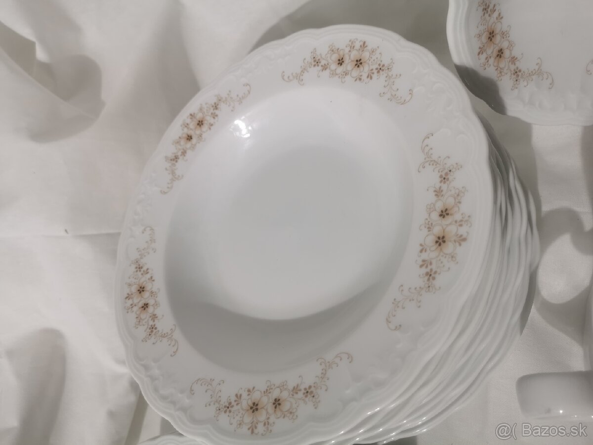 Obedova súprava, tanierovy set, taniere - 5