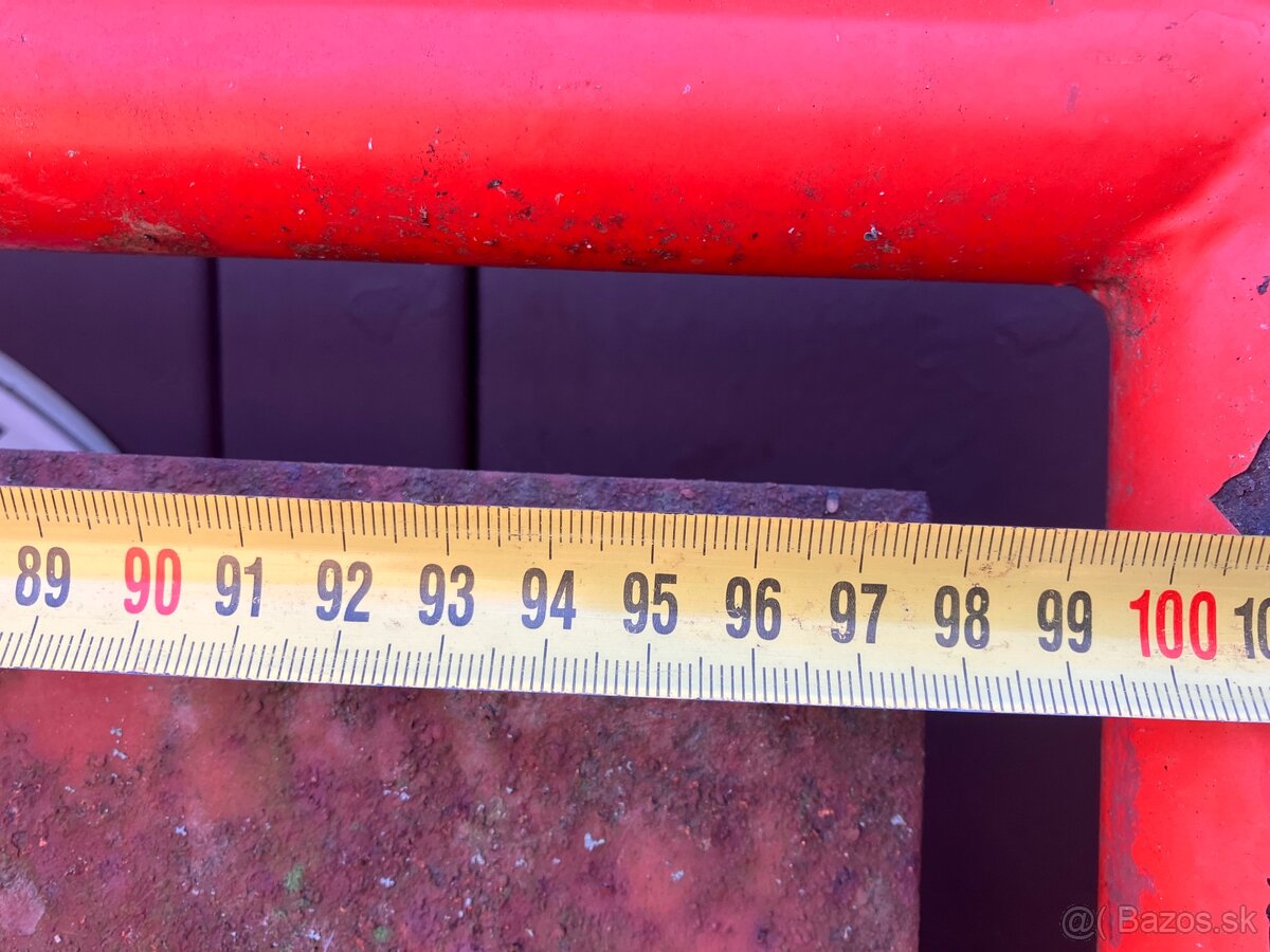 4x oceľ paravan 109x180 cm - 5