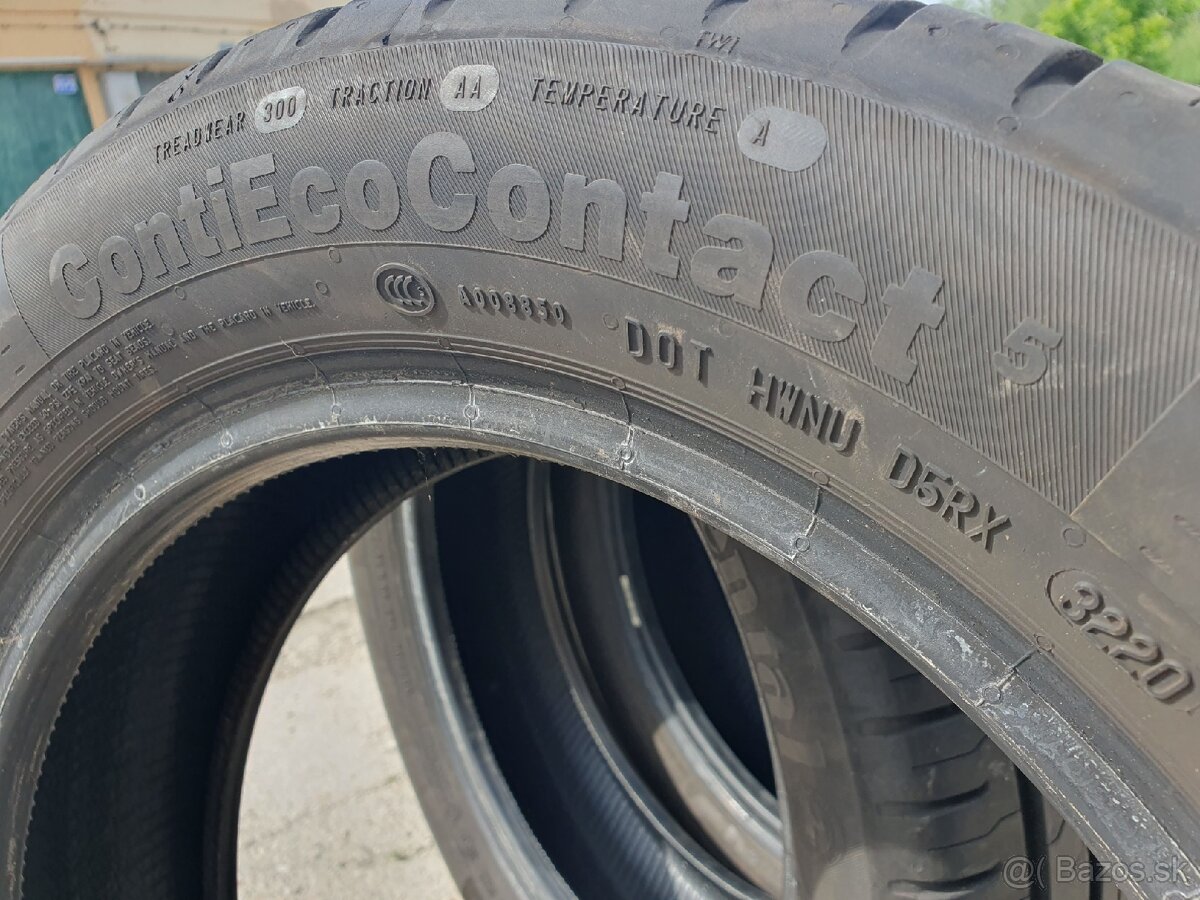 165/60R15 continentál letné - 5