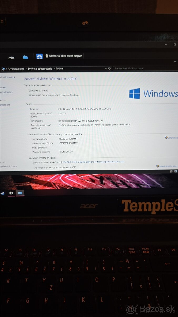 Acer Aspire V15 Nitro / i5 5200U/ 12GB RAM/ GTX850M - 5