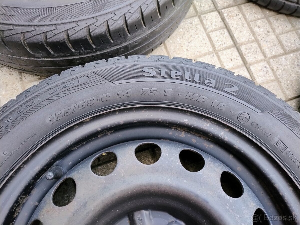 Plechové disky na Citroen C1 41/2Jx14 H2 ET39 - 5