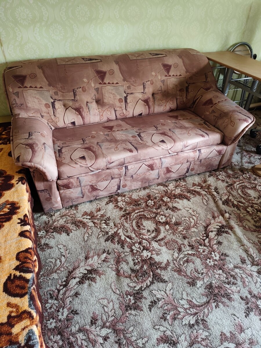 Rozkladacia sedacia súprava s dvoma kreslami - 5