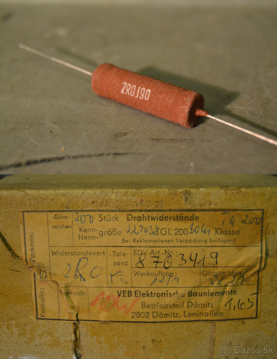 Retro súčiastky Tesla aj zahraničné (č.3) - 5