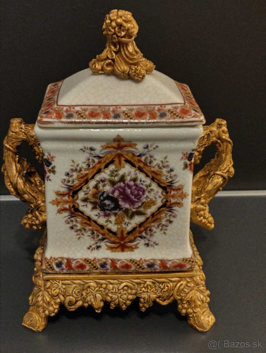 Vintage keramický box. - 5