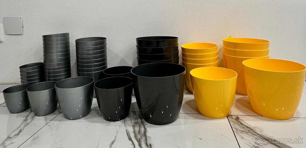 Plastové kvetináče na predaj - 5