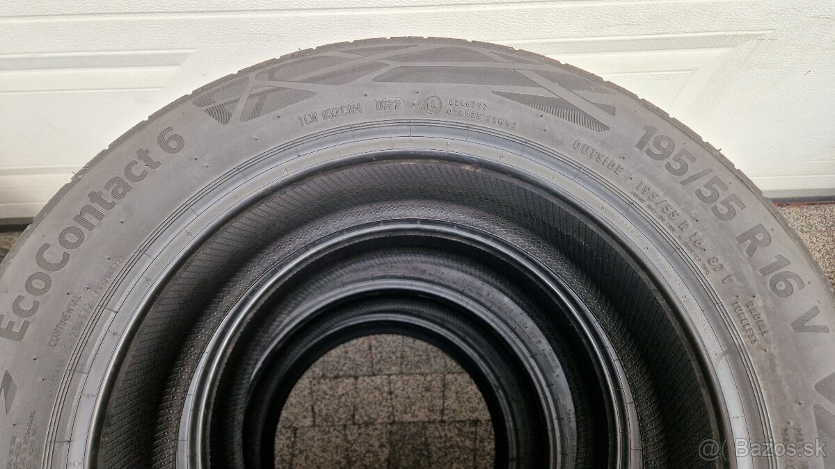 Continental 195/55 R16 87V -letné - - 5