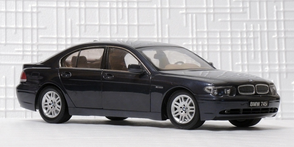 Predám model BMW 745i, e65, mierka 1:18, KYOSHO. - 5