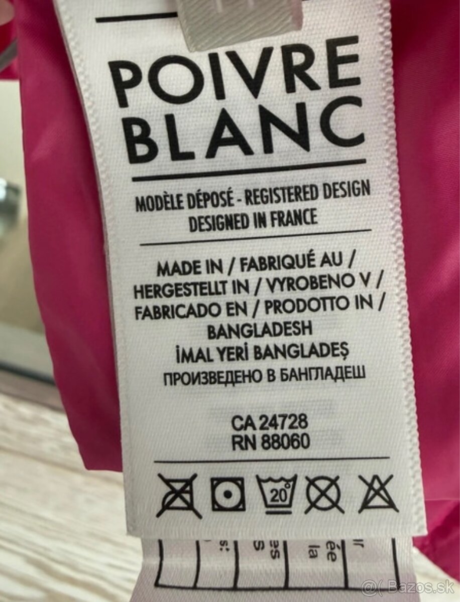 Kvalitna lyziarska bunda Poivre Blanc - 5