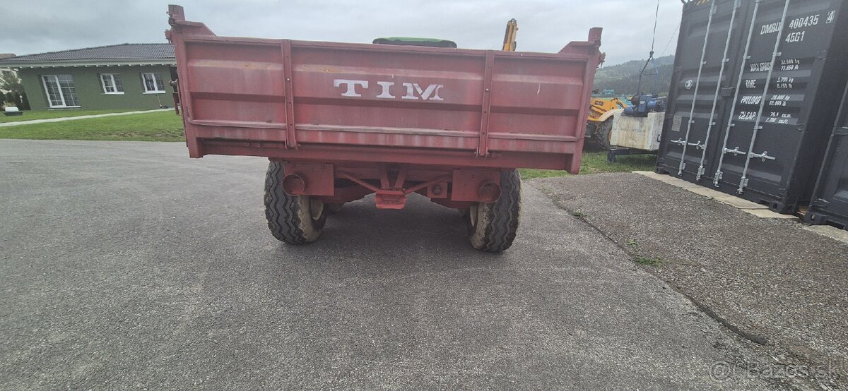 Tandemova vlecka za traktor - znacka Tim 8 Tona - 5