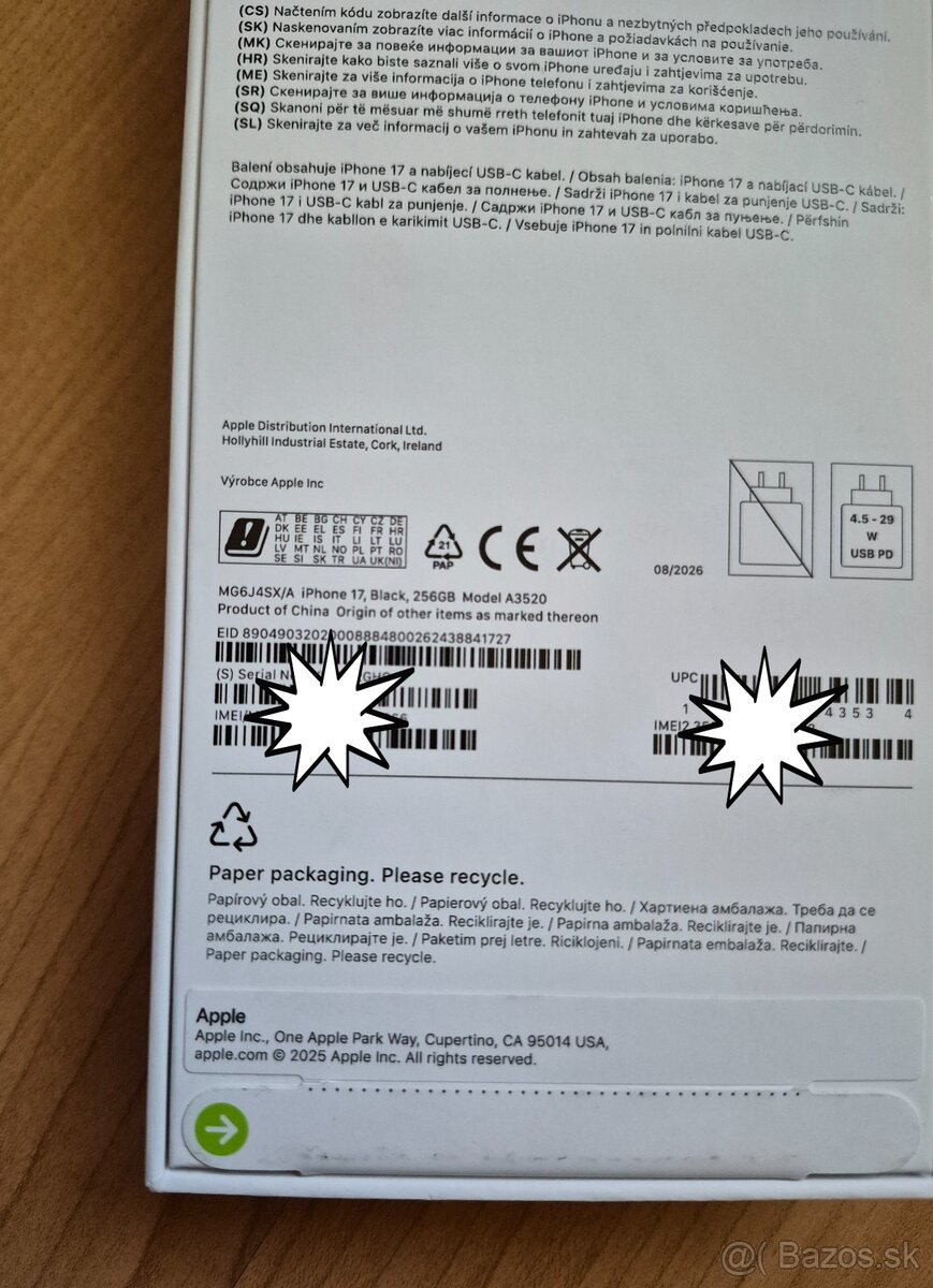 Apple iPhone 17 256GB Black - 5