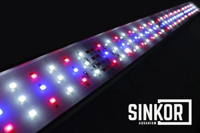 Sinkor LED osvetlenie akvária / wifi ovladanie / 44W / - 5