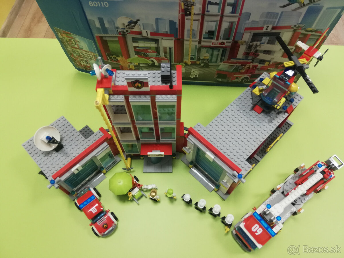 LEGO 60110 - séria CITY - Hasičská stanica - 5