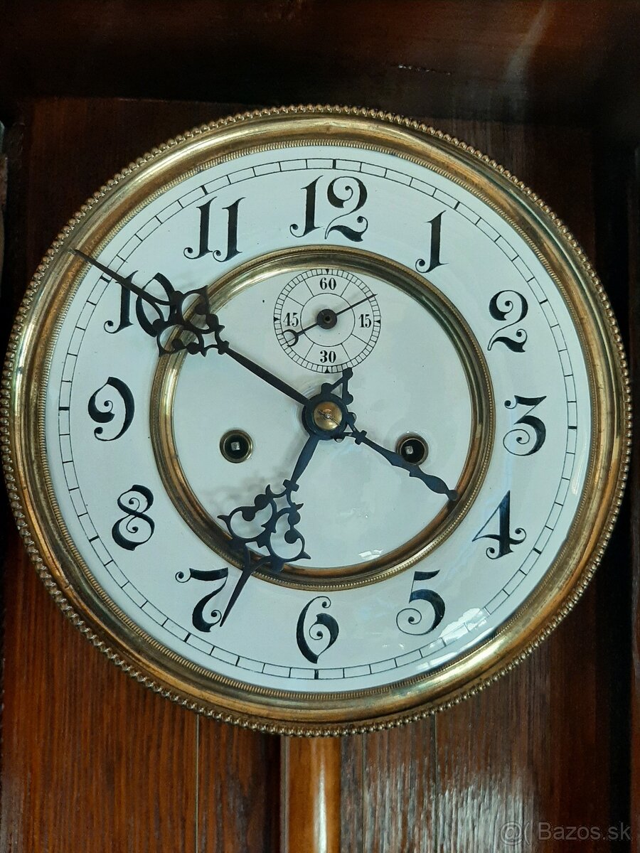 Starožitné figurálne, nástenné hodiny TH 1880. - 5