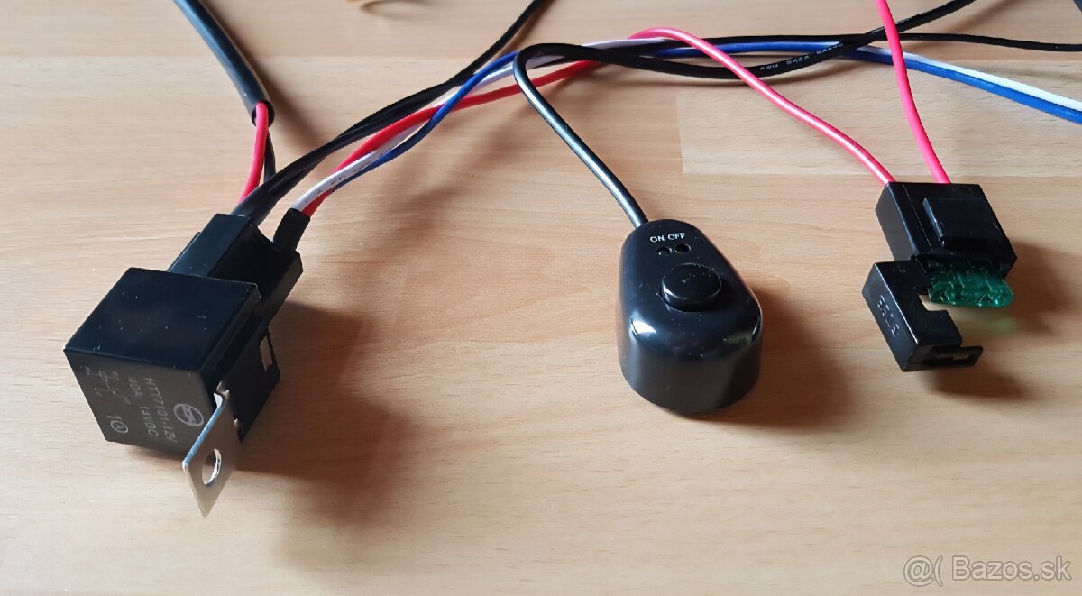 Kabeláž na led rampy - svetla
- 5