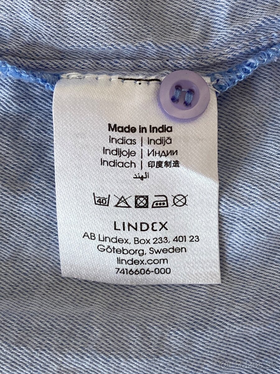 NOVA bluzka modra S - Lindex - 5