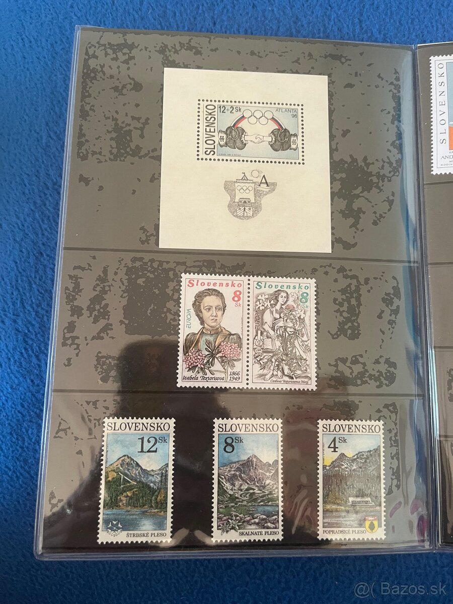Poštové známky Slovensko 1996 - 5