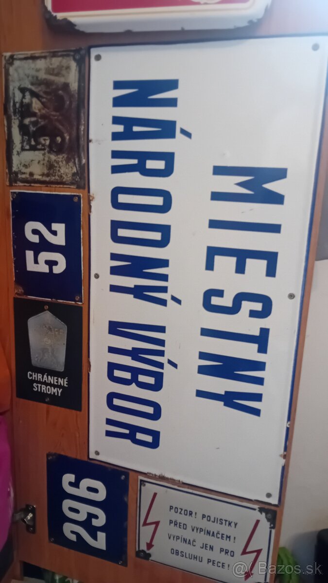 Veľa smaltovanych tabul - 5