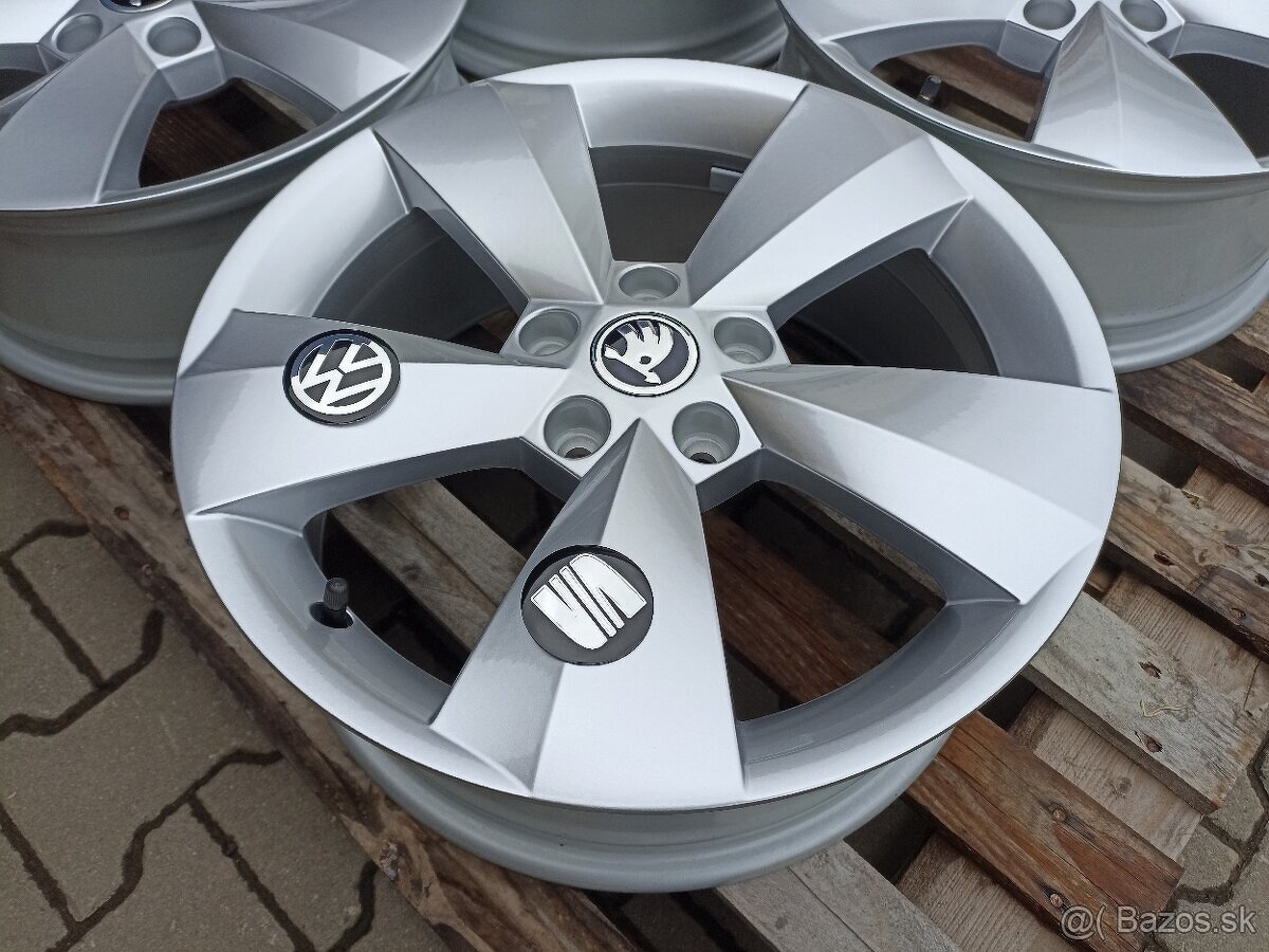 Originálne ALU disky Škoda, VW, Seat 5x112 R17 ET38 - 5
