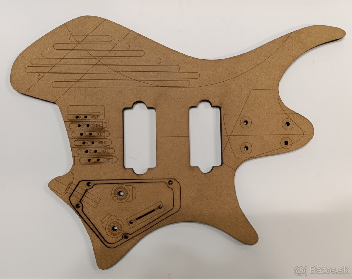 Šablóny pre výrobu gitary - 5