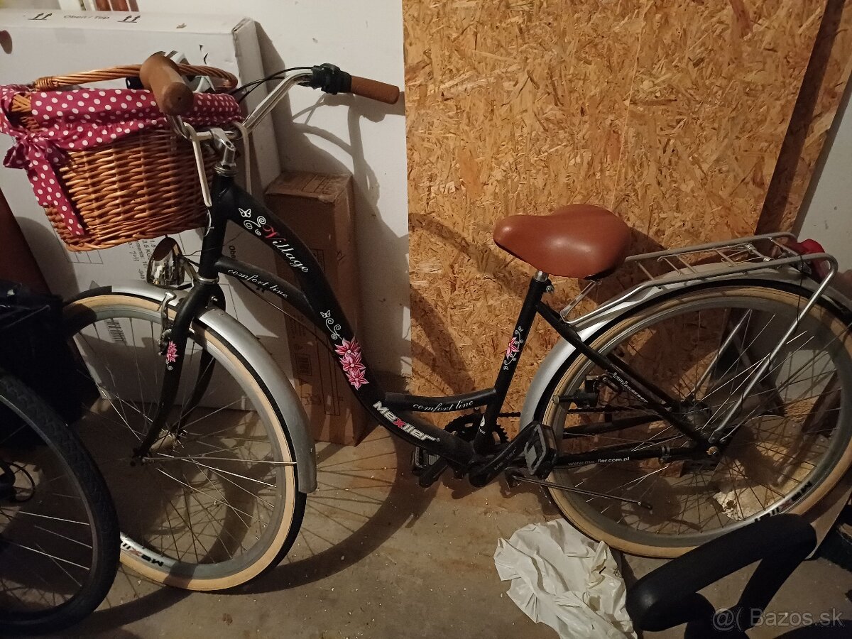 Retro mestský dámsky bicykel - 5