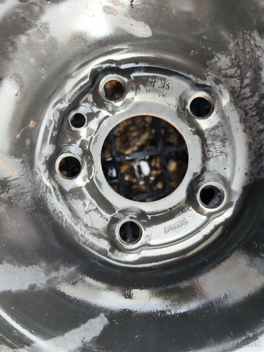Plech. sada =5x98= s pneu i bez= 205/55 R16 - 5
