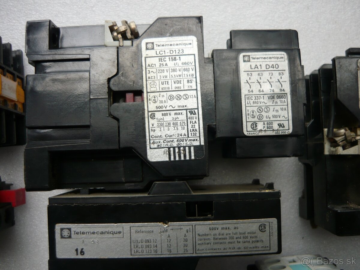 STYKAČ SIEMENS a ABB - 5