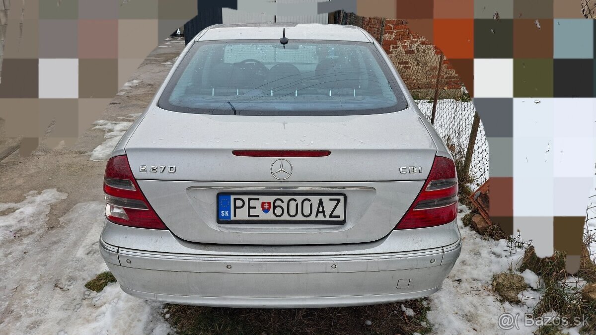 Mercedes benz w211 270CDI - 5