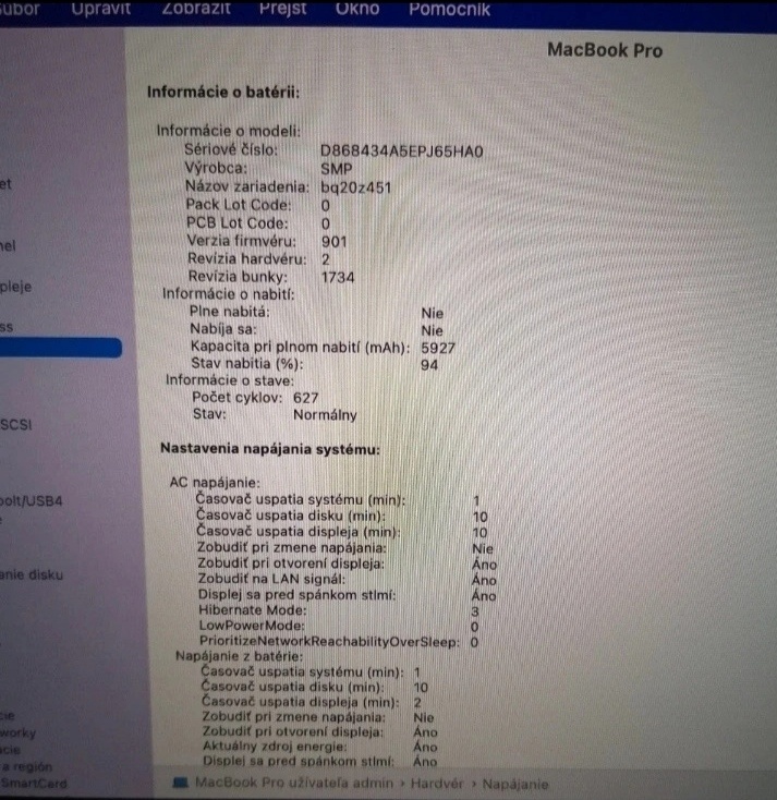 Macbook Pro Retina 15 2018 i7 Cena 470€ - 5