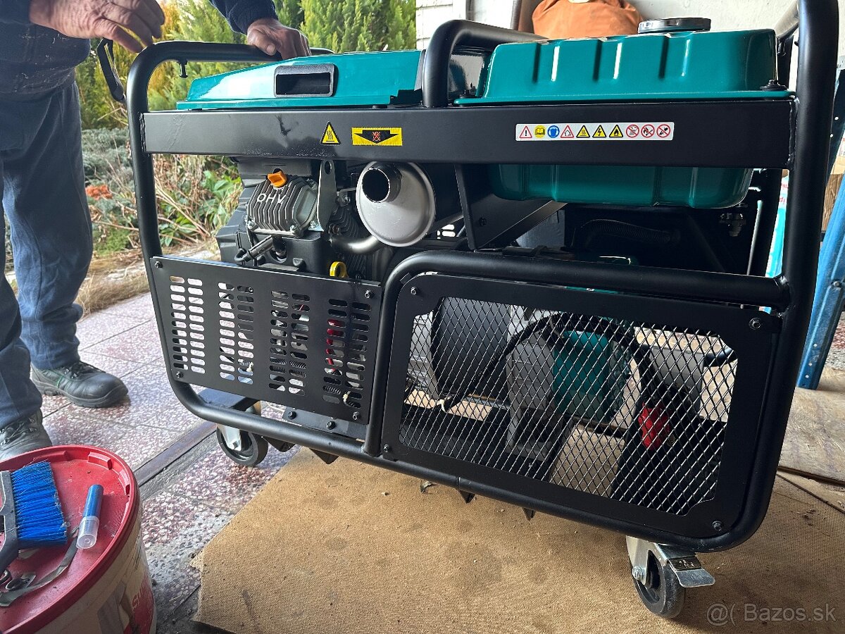 Elektrocentrala Heron 12kw benzin dvojvalec - 5