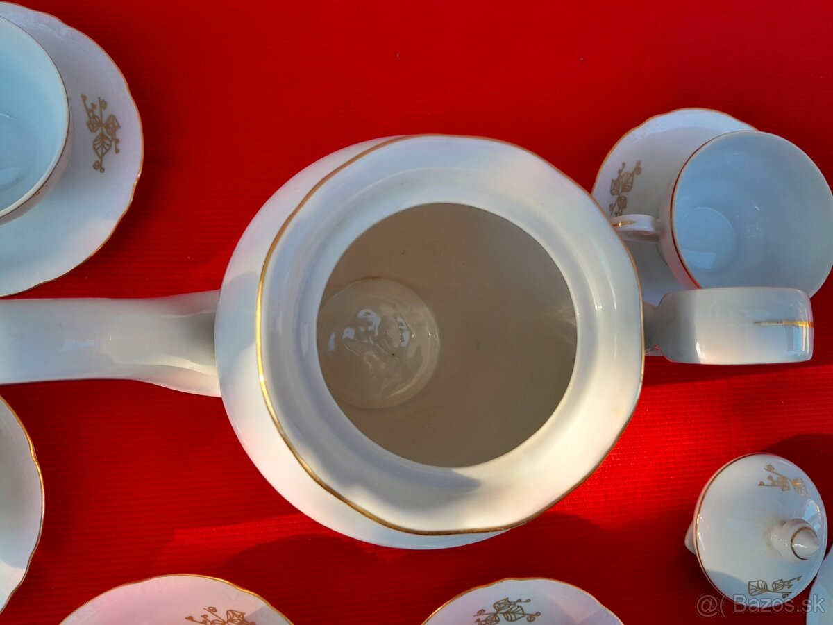 Kávová porcelánová súprava Olympia. - 5